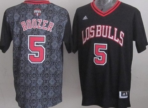 Chicago Bulls #5 Carlos Boozer Revolution 30 Swingman