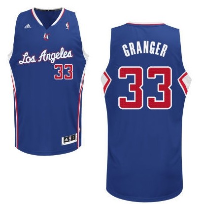 Los Angeles Clippers #33 Danny Granger Revolution 30 Swingman blue