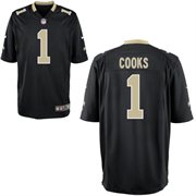 Nike Brandin Cooks Black New Orleans Saints 2014 NFL Draft #1 Pick Game Jersey