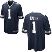 Nike Dallas Cowboys 2014 NFL Draft #1 Pick Zack Martin Navy Blue Game Jersey
