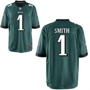Nike Green Philadelphia Eagles 2014 NFL Draft #1 Pick Marcus Smith Midnight Game Jersey