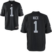 Nike Oakland Raiders Black 2014 NFL Draft #1 Pick Khalil Mack Game Jersey
