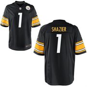 Nike Pittsburgh Steelers 2014 NFL Draft #1 Pick Ryan Shazier Black Game Jersey
