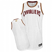 Revolution 30 Cavaliers Blank White Stitched NBA Jersey