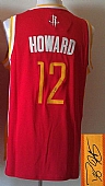 Revolution 30 Autographed Rockets #12 Dwight Howard Red Alternate Stitched NBA Jersey