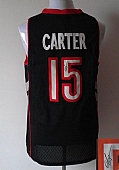 Revolution 30 Autographed Raptors #15 Vince Carter Black-Purple Stitched NBA Jersey