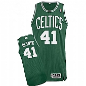 Revolution 30 Celtics #41 Kelly Olynyk Green(White No.) Stitched NBA Jersey