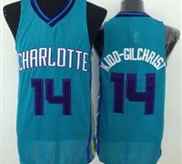 Revolution 30 Charlotte Hornets #14 Michael Kidd-Gilchrist Light Blue Stitched NBA Jersey