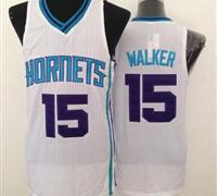 Revolution 30 Charlotte Hornets #15 Kemba Walker White Stitched NBA Jersey