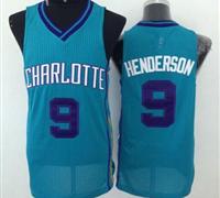 Revolution 30 Charlotte Hornets #9 Gerald Henderson Light Blue Stitched NBA Jersey