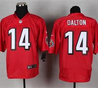 New Cincinnati Bengals #14 Andy Dalton Red NFL Elite QB Practice Jersey