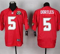uars #5 Blake Bortles Red With 20TH Season Patch QB Practice Jersey
