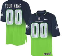 NEW Seattle Seahawks Customized Drift Fashion II Elite NFL Jerseys