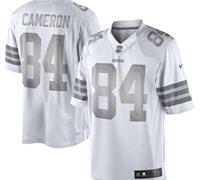 New Cleveland Browns #84 Jordan Cameron White Platinum Jersey