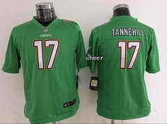 NFL Kids Jersey Miami Dolphins #17 tannehill green Jersey