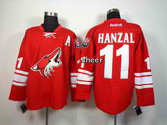 NHL Jersey Phoenix Coyotes #11 hanzal red Jersey