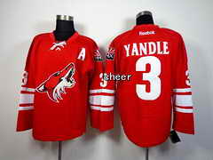 NHL Jersey Phoenix Coyotes #3 yandle red Jersey