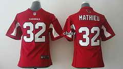 NFL Kids game Jersey Arizona Cardinals #32 Mathieu red Jersey