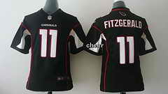 NFL Kids game Jersey Arizona Cardinals #11 Fitzgerald black Jersey