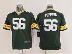 NFL Kids Jersey Green Bay Packers #56 peppers green Jersey
