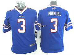 NFL Kids Jersey Buffalo Bills #3 manuel blue Jersey