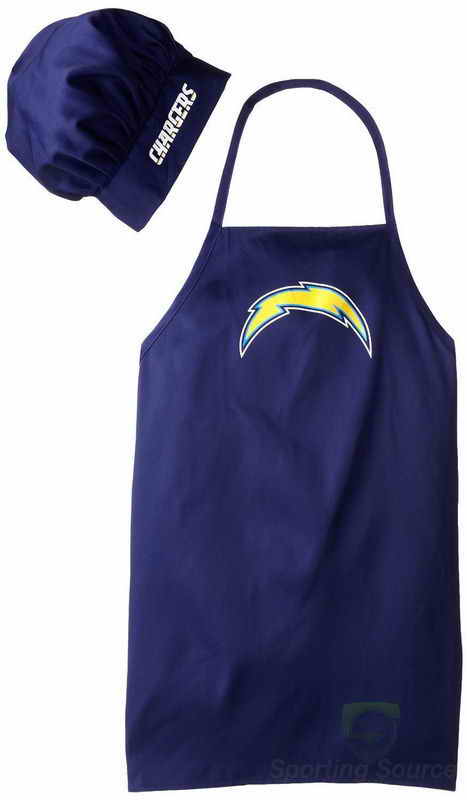Chargers Blue Team Chef Hat And Apron Set