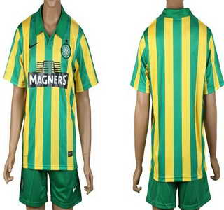 2014-15 Celtic FC Blank Home Soccer Shirt Kit