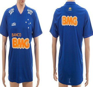 2014-15 Cruzeiro Esporte Clube Blank Home Soccer AAA+ T-Shirt