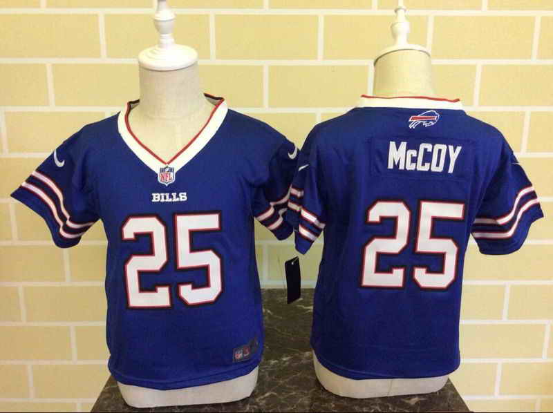 Nike Bills 25 LeSean McCoy Blue Toddler Game Jersey