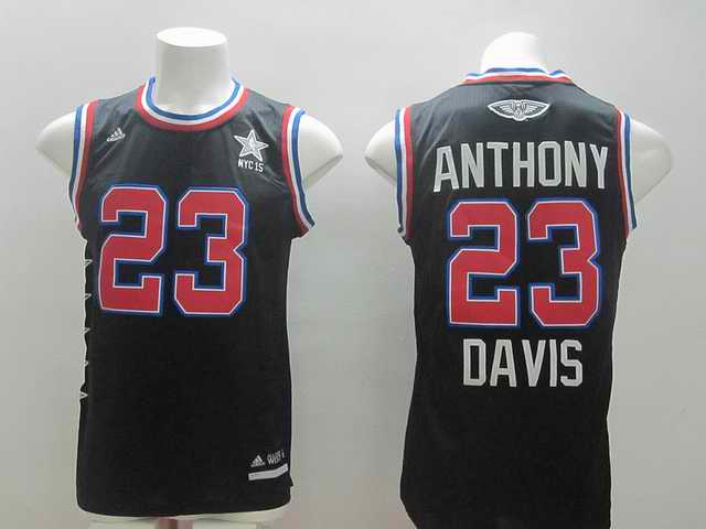 2015 NBA All Stars Jersey For Orleans Pelicans 23 Anthony Davis