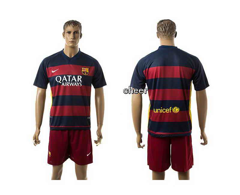 2015 Barcelona Home Court Soccer Jerseys