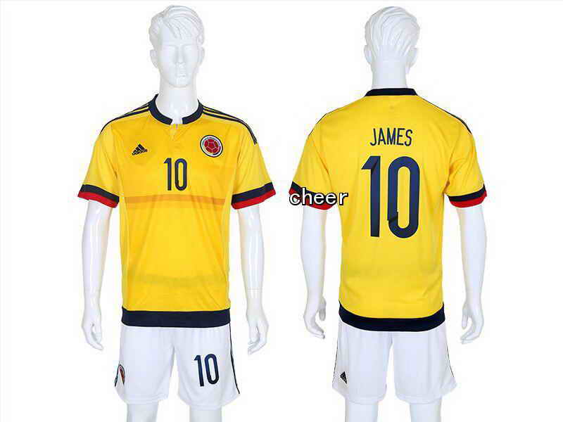 2015 Columbia Home Court No. 10 Soccer Jerseys