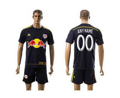 2015-16 New York Red Bulls Customized Away Soccer Shirt Kit