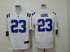 NFL Indianapolis Colts #23 gore white Game New Players Jersey