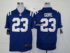 NFL Indianapolis Colts #23 gore blue Game New Players Jersey
