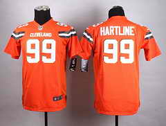 Youth Cleveland Browns #99 Johnny Manziel Orange