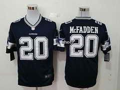 NFL Dallas Cowboys #20 Mcfadden blue 2015 New Game Jersey