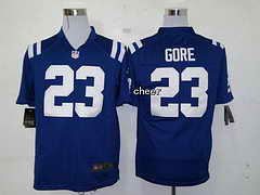NFL Indianapolis Colts #23 gore blue 2015 New Game Jersey