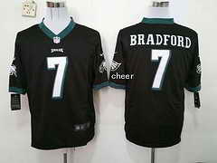 NFL Philadelphia Eagles #7 bradford black 2015 New Game Jersey