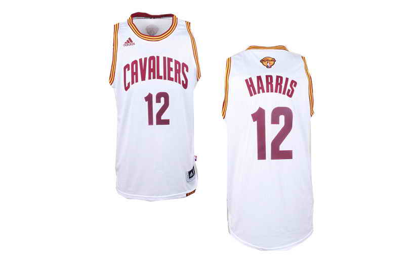Cavaliers #12 Joe Harris White Alternate The Finals Patch Stitched NBA Jersey