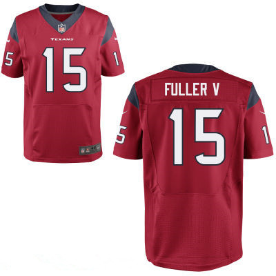 Houston Texans #15 Will Fuller V Red Team Color Stitched NFL Elite Jersey