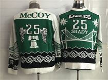 Eagles-25-LeSean-McCoy-Crew-Neck-Men's-Ugly-Sweater