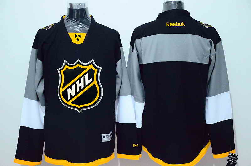 NHL Blank Black 2016 All Star Jersey