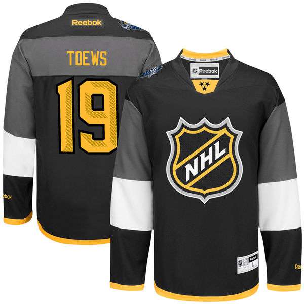 NHL #19 Jonathan Toews Black 2016 All-Star Premier Jersey