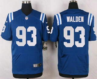 Indianapolis Colts #93 Erik Walden Stitched Royal Blue NFL Nike Elite Jersey