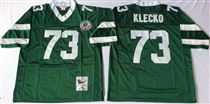 New York Jets #73 Joe Klecko Green Stitched Mitchell and Ness NFL Jersey