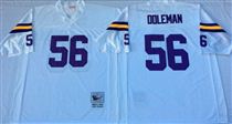 Minnesota Vikings #56 Chris Doleman White Stitched Mitchell and Ness NFL Jersey