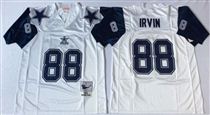 Dallas Cowboys #88 Michael Irvin White Thanksgivings Stitched Mitchell and Ness NFL Jersey