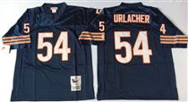 Chicago Bears #54 Brian Urlacher Blue Stitch Mitchell and Ness NFL Jersey