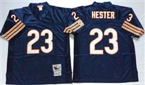 Chicago Bears #23 Devin Hester Blue Stitch Mitchell and Ness NFL Jersey